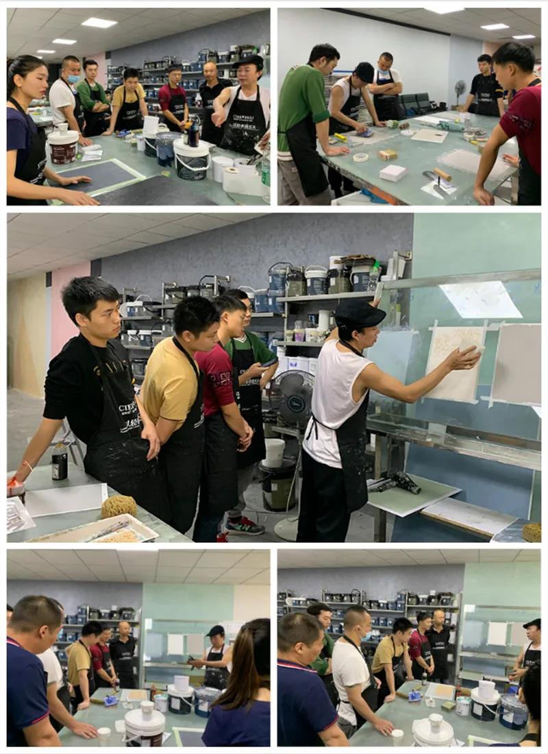 承匠人之魂?鑄工匠之師，基路伯第八期藝術涂料施工培訓圓滿舉辦(圖2)
