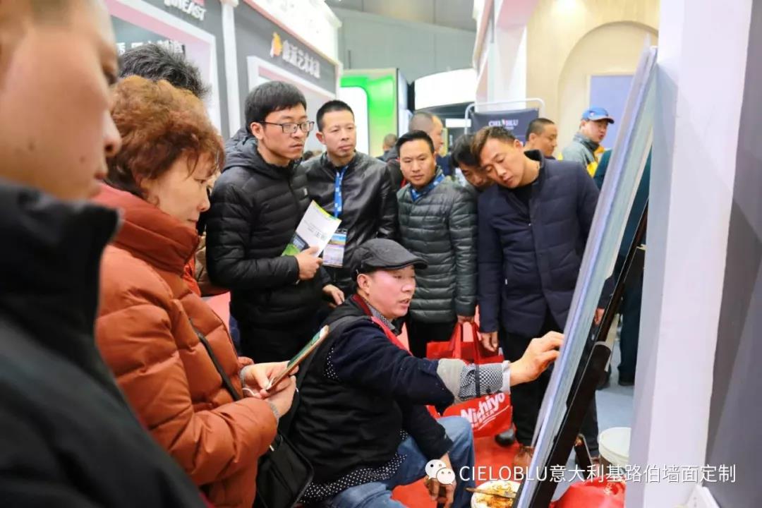 上海建博會首日,意大利基路伯（cieloblu）閃耀上海虹橋國家會展中心！(圖4)