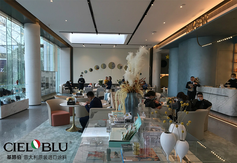 錦繡時光，優雅和鳴 | CIELOBLU基路伯藝術涂料750㎡實景案例品鑒(圖6)